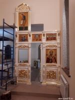 Иконостас в храме во имя святого Николая Чудотворца (с. Мангут, Забайкальский край)